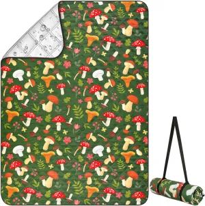ICOSY Picnic Blankets Beach Blanket, Waterproof Outdoor Blanket Sandproof Picnic Camping Mat Camping Essentials 78" x 59"