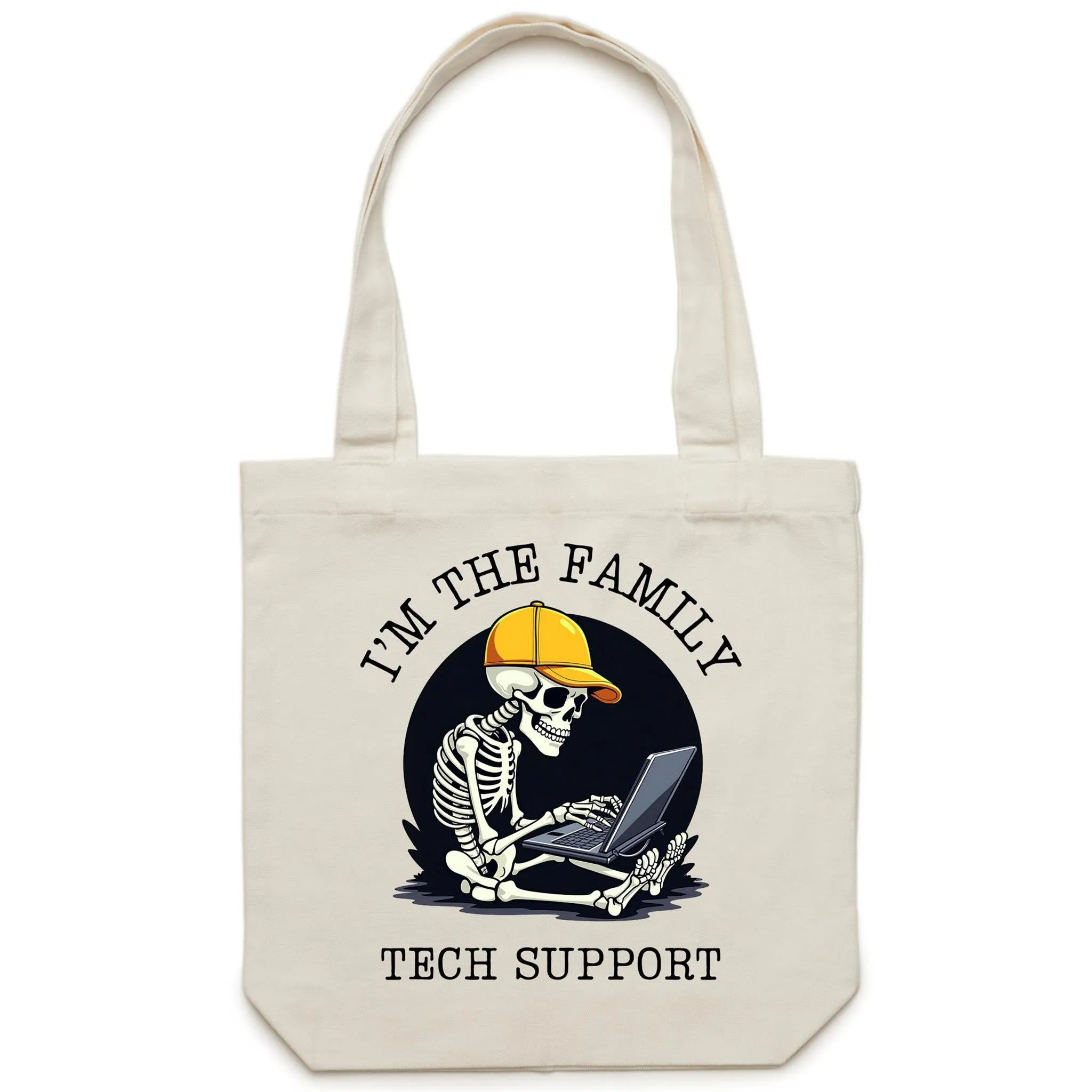 I'm The Family Tech Support - Canvas Tote Bag
