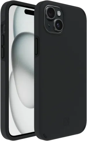 Incipio Duo Phone Case for iPhone 15 Plus and iPhone 14 Plus - Apple iPhone Case with 12ft Drop Protection, Scratch & Discoloration Resistance   5G Compatible - Made from Recycled Materials (Black)