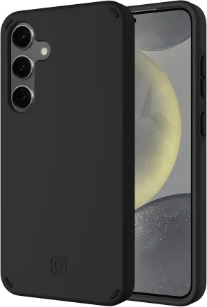 Incipio Duo Samsung Galaxy Phone Case for S24  - Samsung Galaxy S24  Android Phone Case - Superior Protection, Wireless Charge Compatibility and 12 Ft Drop Test Certified - Black