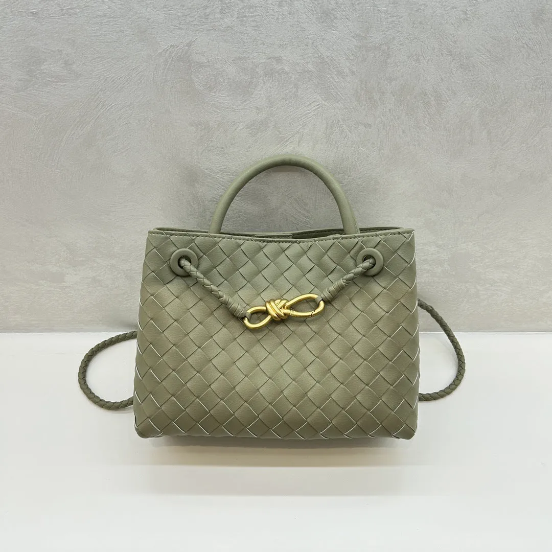 Intrecciato Weave Leather Bag