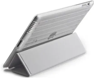 ION Carbonado Cover for iPad 2, White / Clear