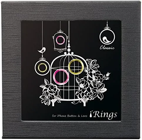 iRings KTRC-I6P-003 [Button & Camera Lens Protection Frame Compatible with iPhone 6 Plus] Peach/Champagne Gold