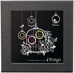 iRings KTRC-I6P-003 [Button & Camera Lens Protection Frame Compatible with iPhone 6 Plus] Peach/Champagne Gold