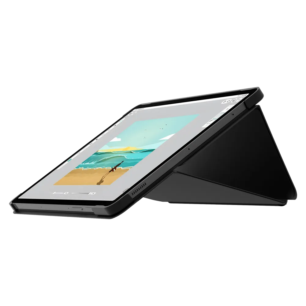 ITSkins Essential Folio Case for Samsung Galaxy Tab S9 FE Black