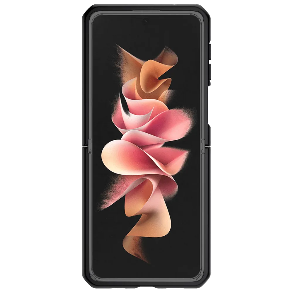 ITSkins Hybrid Solid Case for Samsung Galaxy Z Flip3 5G Black