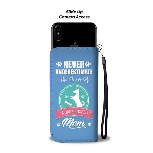 Jack Russel Mom Wallet Phone Case w/ RFID Blocker