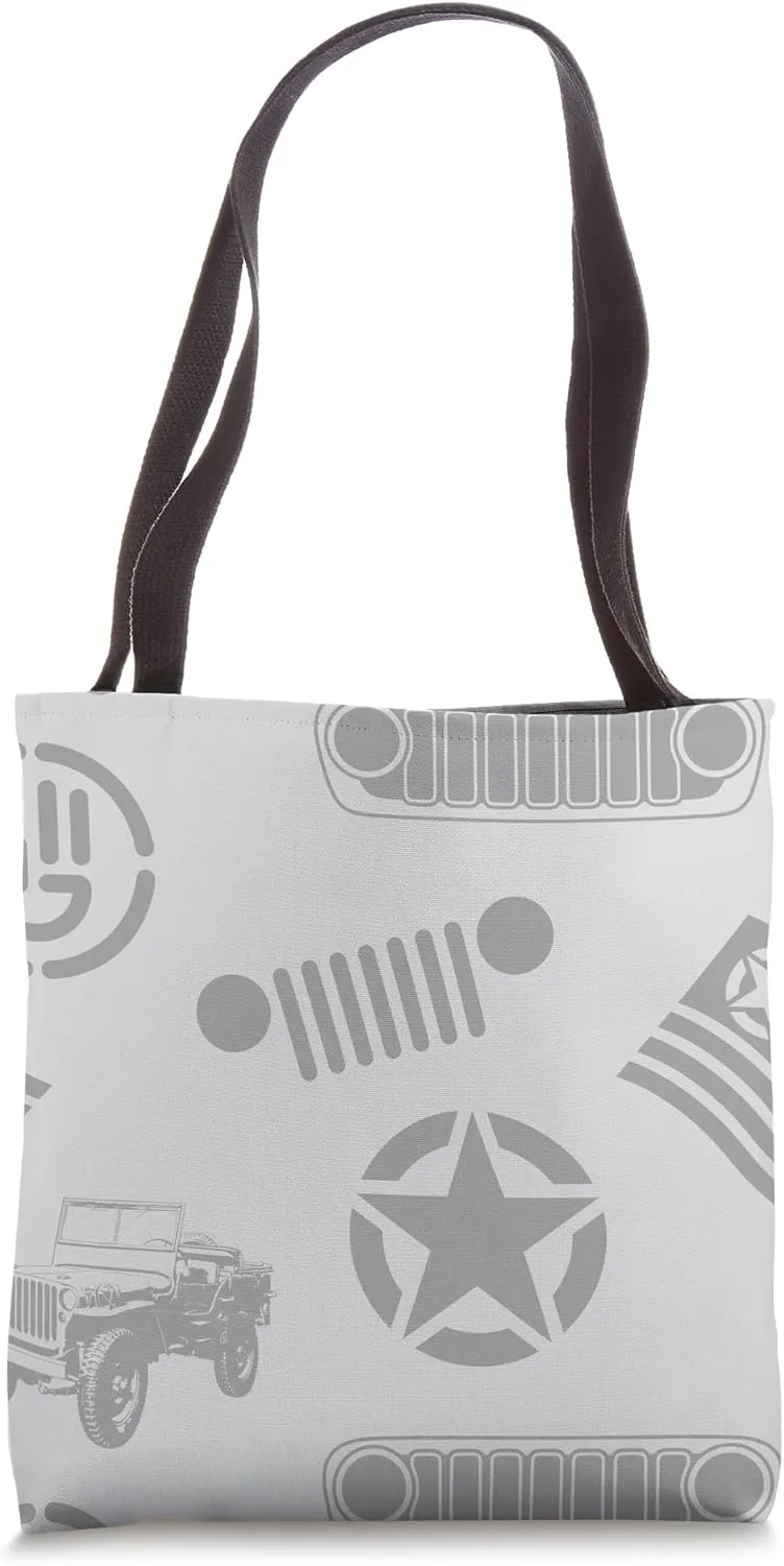 Jeep Pattern - Officially Licensed Tote Bag