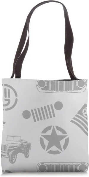Jeep Pattern - Officially Licensed Tote Bag