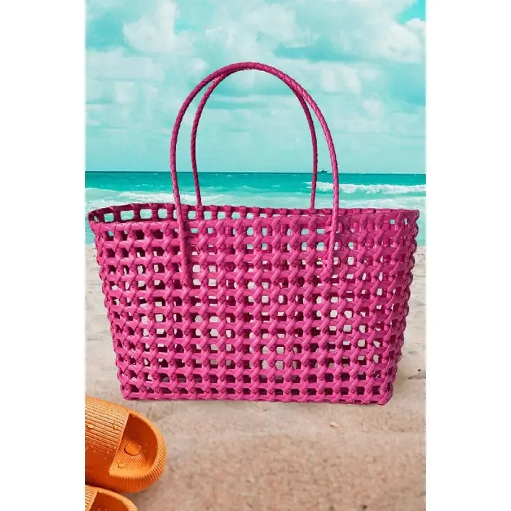 Jelly Weave Waterproof Beach Tote Collection