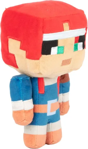 JINX Minecraft Dungeons Happy Explorer Valorie Plush Stuffed Toy, Multi-Colored, 7" Tall