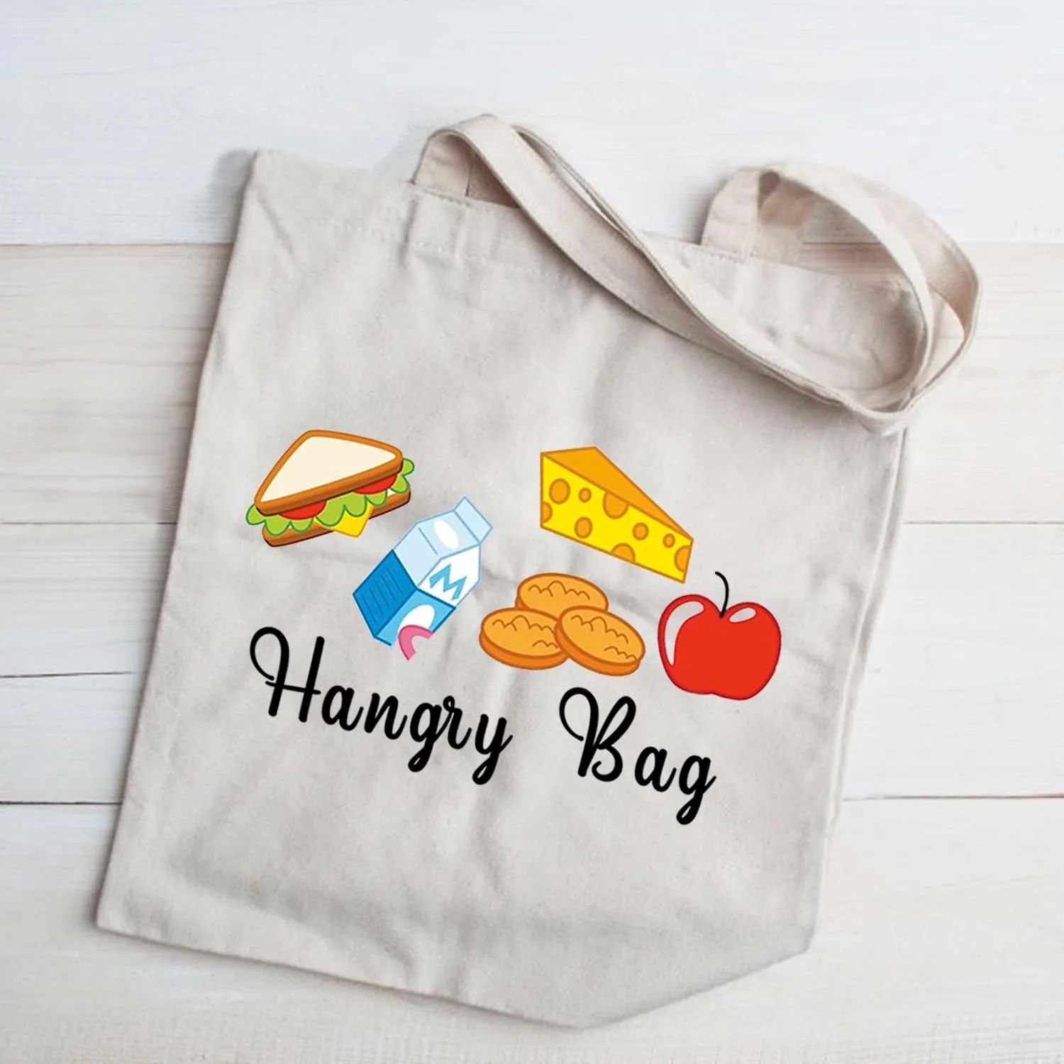 JXGZSO Funny Foodie Gift Hangry Bag Snack Travel Bags Emergency Snacks Food Storage Bag Snack Lover Gift (Hangry Bag Shopping)