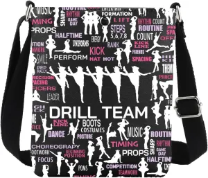 JYTAPP Dance Drill Team Crossbody Bag Color Guard Dance Cheerleading Drill Team Gift Drill Team Dancer Gifts