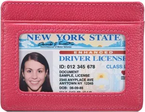 KALMORE Women's Credit Card Holder Leather Slim Minimalist Wallet