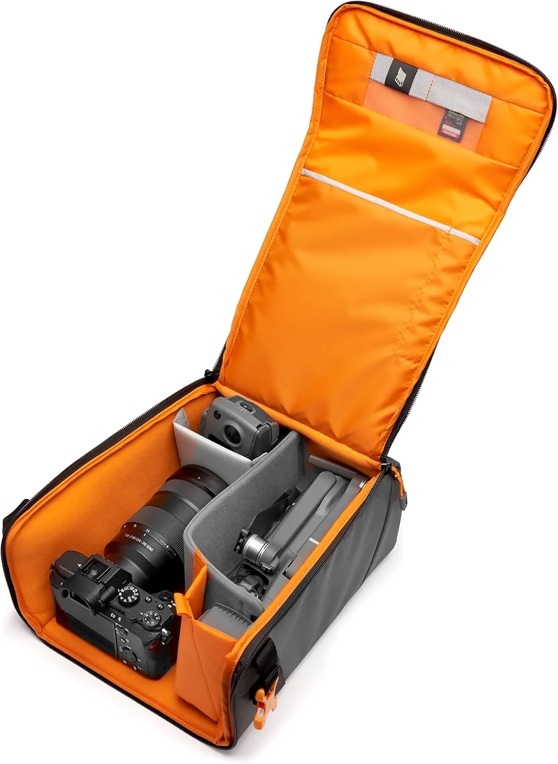Kameratasche Lowepro GearUp Creator Box für spiegellose Oder DSLR-Kamera mit Zugriff über QuickDoor und anpassbaren Fachteilern für spiegellose Kameras wie Sony α9 - LP37348-PWW