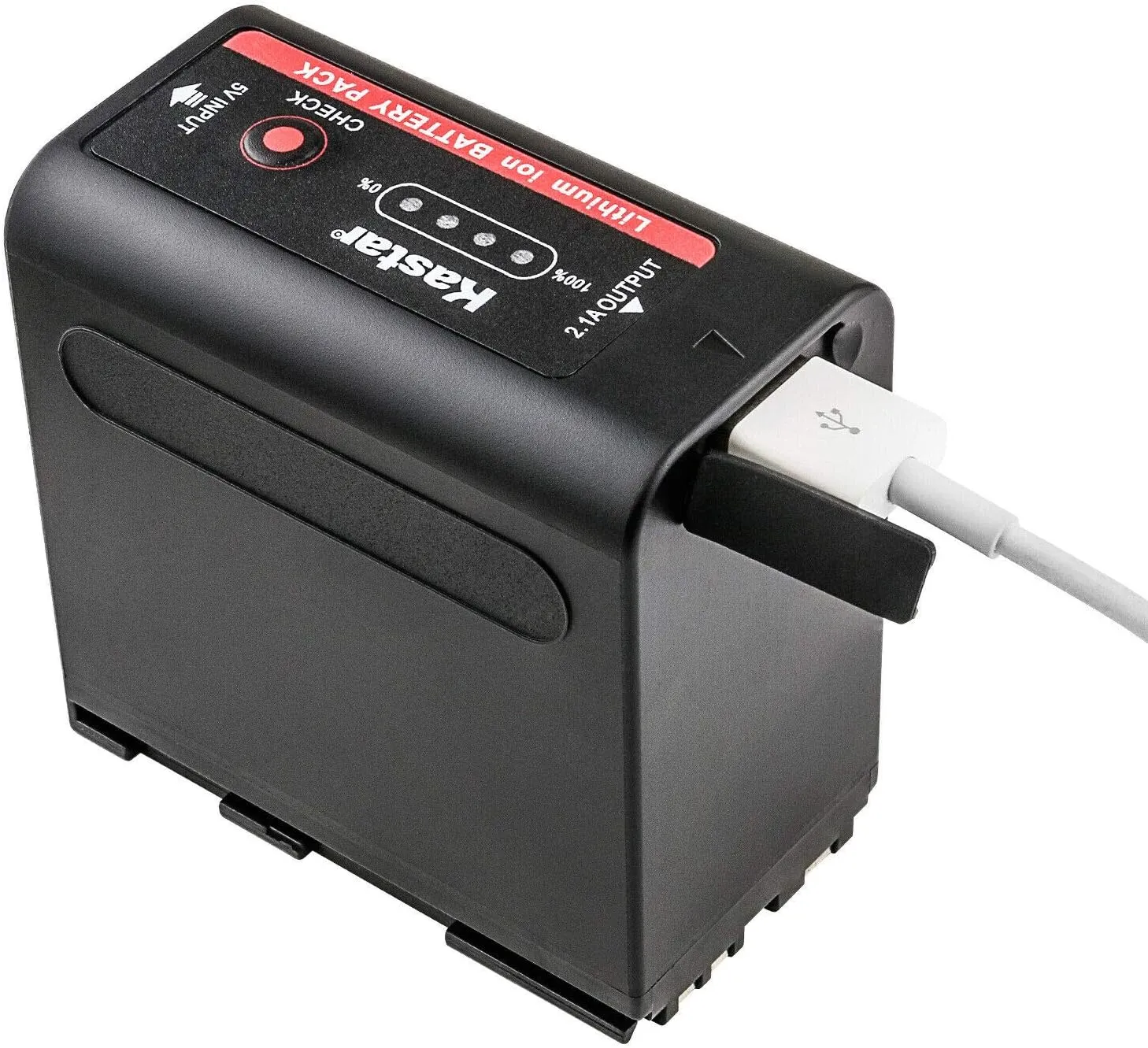 Kastar 1-Pack BP-980GPRO Battery 7.4V 8700mAh Replacement for Canon G30Hi, G35Hi, G45Hi, G1000, G1500, G2000, GL1 GL-1 DM-GL1, GL2 GL-2 DM-GL2, MV1, MV10 MV10i, MV20 MV20i, MV100 MV100i, MV200