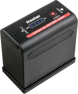 Kastar 1-Pack BP-980GPRO Battery 7.4V 8700mAh Replacement for Canon G30Hi, G35Hi, G45Hi, G1000, G1500, G2000, GL1 GL-1 DM-GL1, GL2 GL-2 DM-GL2, MV1, MV10 MV10i, MV20 MV20i, MV100 MV100i, MV200