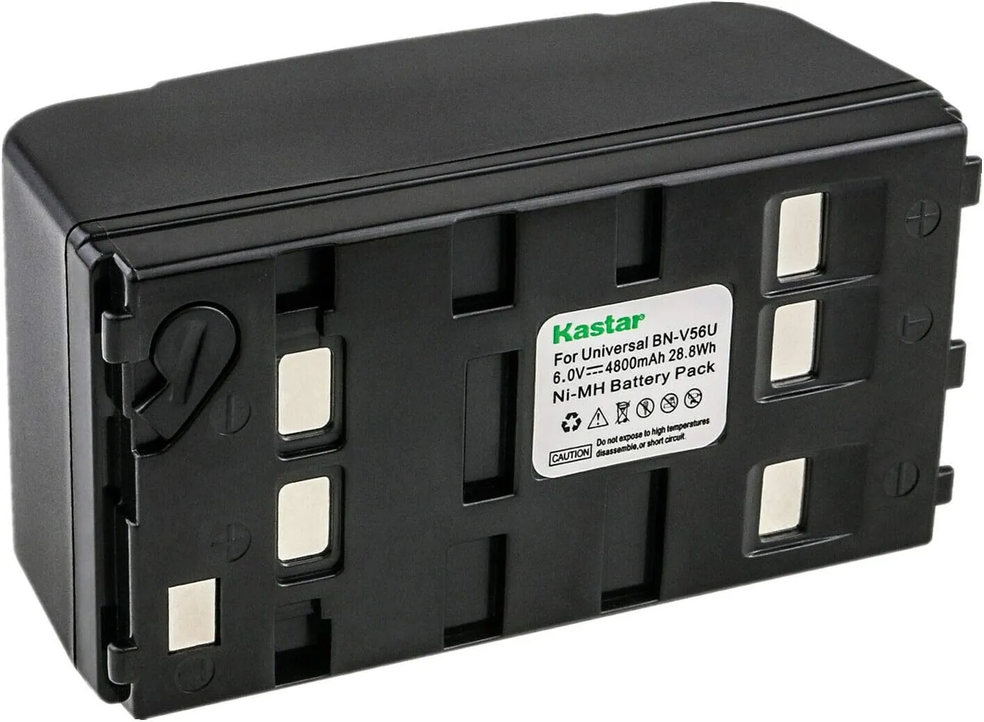 Kastar 1-Pack Ni-MH Battery 6V 4800mAh Compatible with Sony CCD-V600 CCD-V6000 CCD-V600E CCD-V601 CCD-V700 CCD-V700E CCD-V701 CCD-V800 CCD-V800E CCD-V801 CCD-V88 CCD-V88E CCD-V9 CCD-V900 CCD-V900E