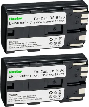 Kastar BP-915G Battery 2-Pack Replacement for Phase One P40, Phase One P40 Plus P40 , Phase One P45, Phase One P45 Plus P45 , Phase One P65, Phase One P65 Plus P65 , Phase One XF 70301, Riegl FG21-P