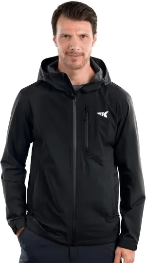KastKing HydroArmor Lightweight Rain Jacket, 2.5-Layer Waterproof Fishing Hiking Rain Suit for Men, Packable Rain Gear