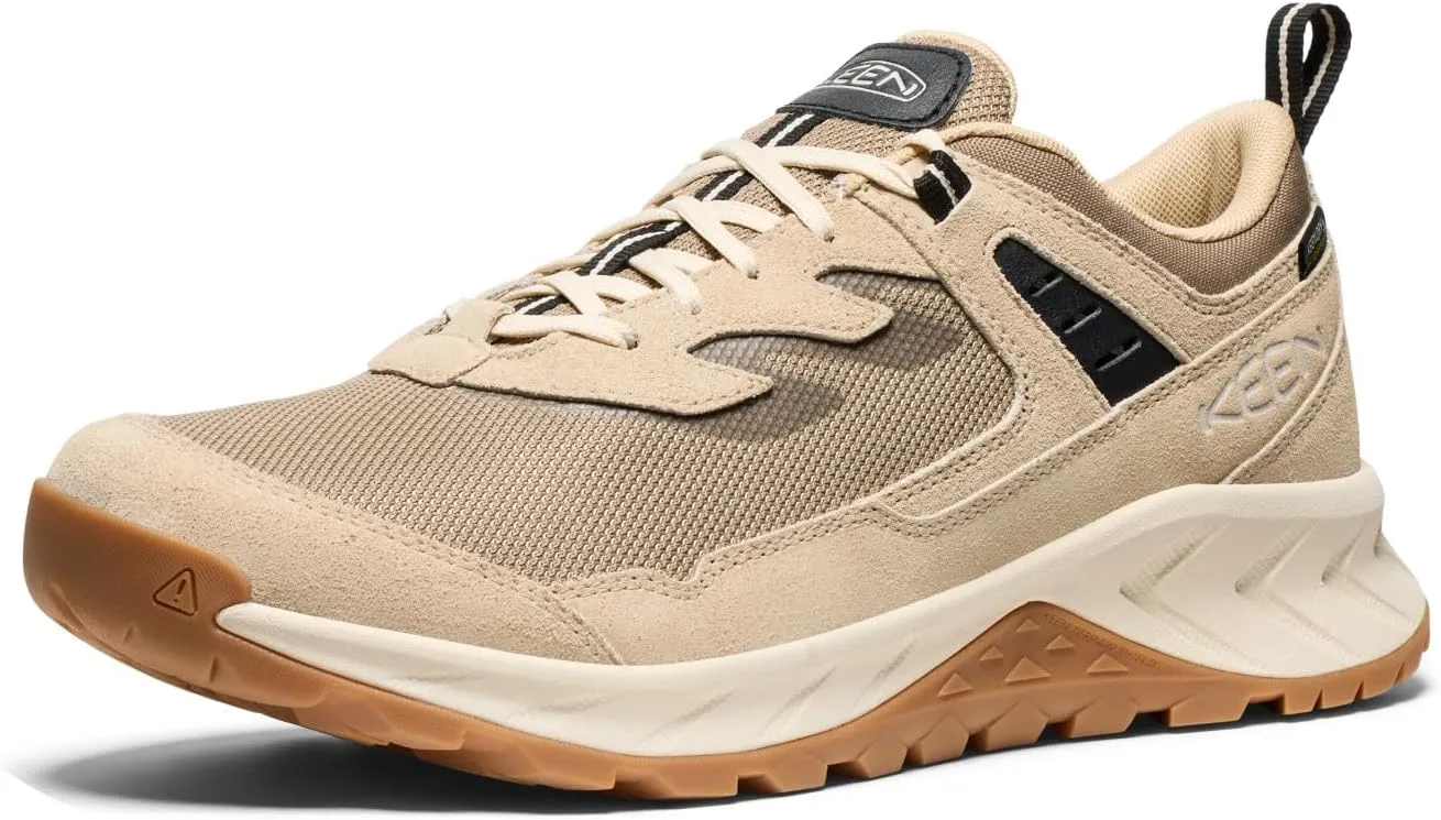KEEN Men's Hightrail Low Height Durable Lightweight Breathable Leather Waterproof Hiking Shoes