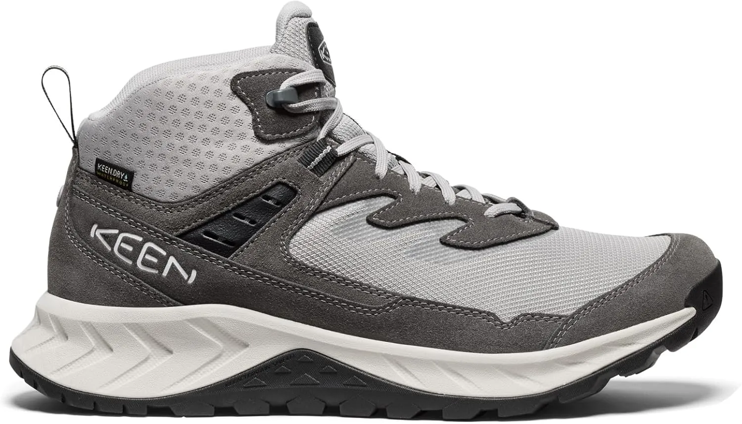 KEEN Men's Hightrail Mid Height Durable Lightweight Breathable Leather Waterproof Hiking Boots