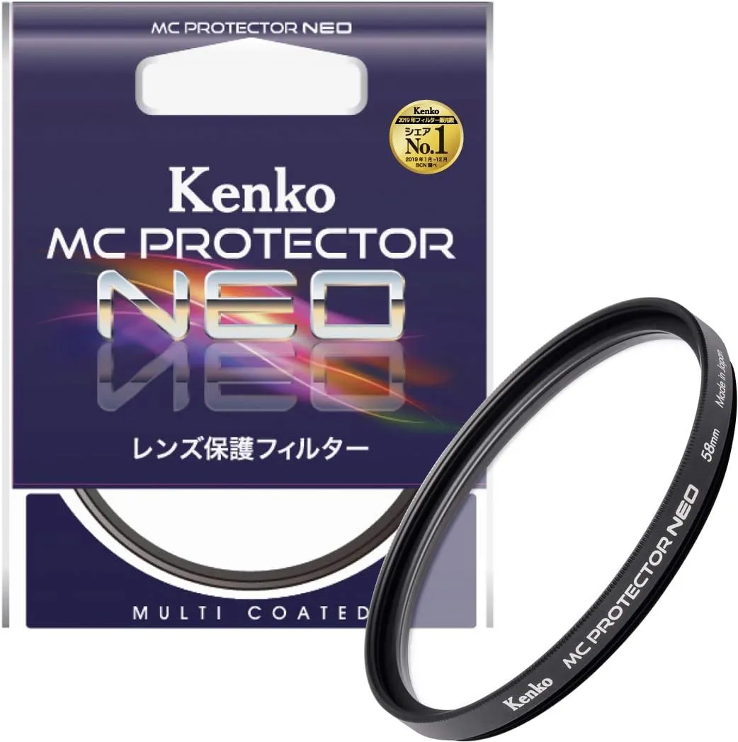 Kenko Camera Filter MC Protector NEO 58mm Lens Protection 725801