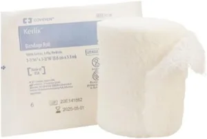 Kerlix Gauze Bandage Rolls - 3.4" x 3.6 Yards, Sterile, Soft Pouch - - Case of 96