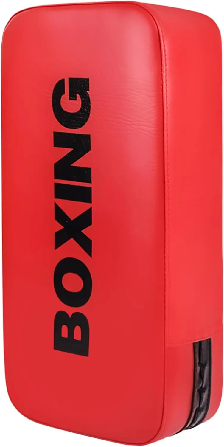 Kickboxing Muay Thai Shield, Boxing Pads, MMA Karate Taekwondo Martial Arts Training Kick Pads, Kicking Punching Shield