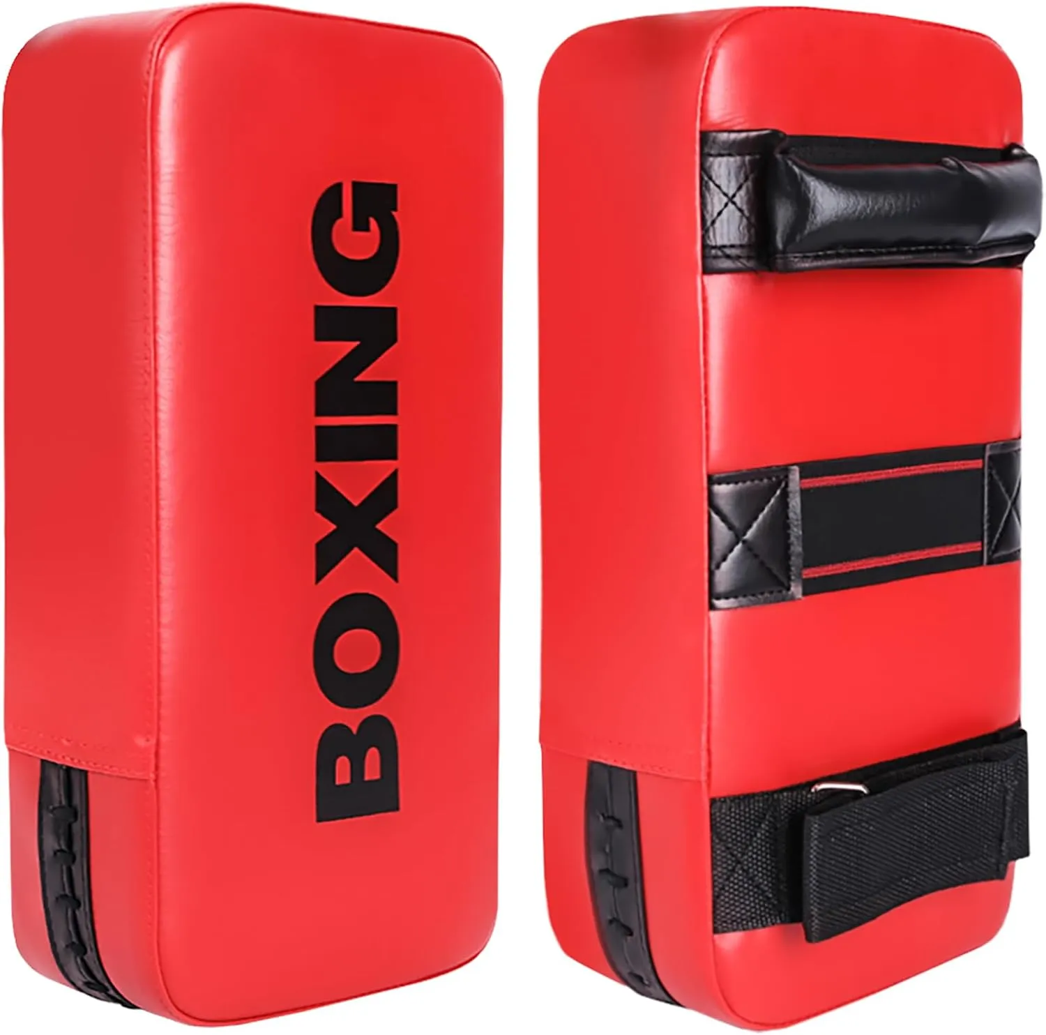 Kickboxing Muay Thai Shield, Boxing Pads, MMA Karate Taekwondo Martial Arts Training Kick Pads, Kicking Punching Shield