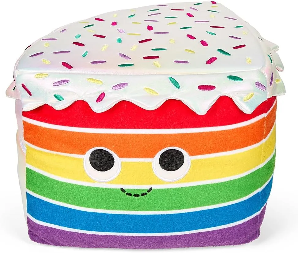 Kidrobot Yummy World Roy The Rainbow Cake 13 Inch Plush