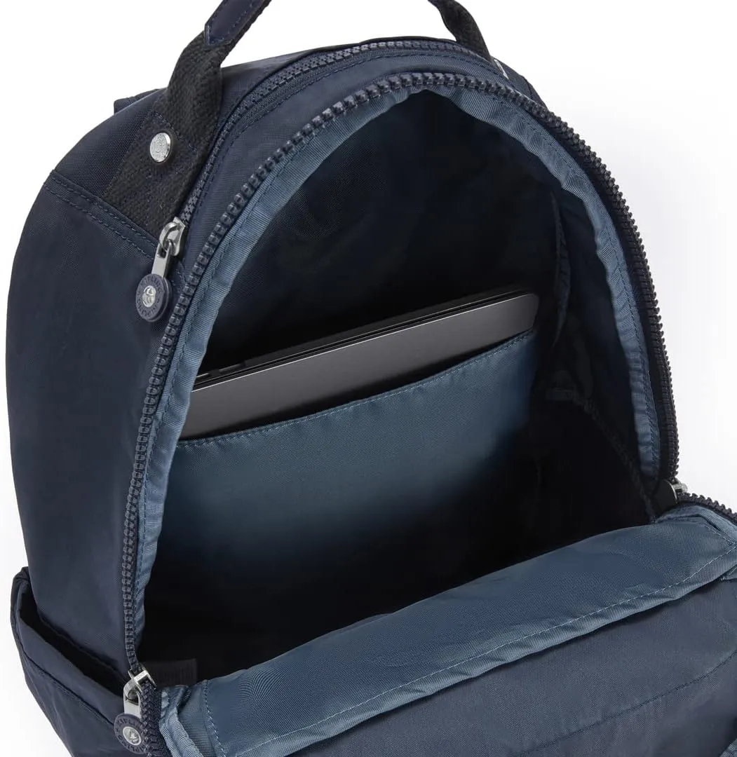 Kipling Women's Seoul 15" Laptop Backpack, Durable, Roomy with Padded Shoulder Straps, Built-In Protective Sleeve