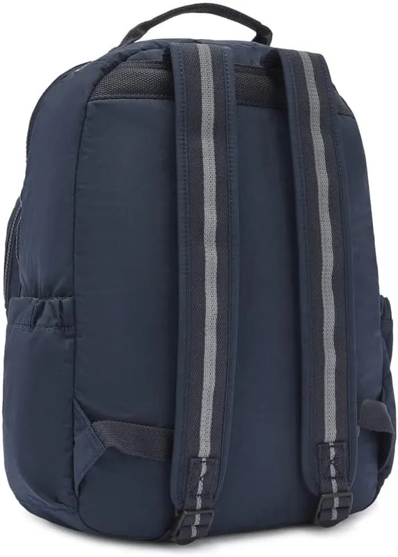 Kipling Women's Seoul 15" Laptop Backpack, Durable, Roomy with Padded Shoulder Straps, Built-In Protective Sleeve