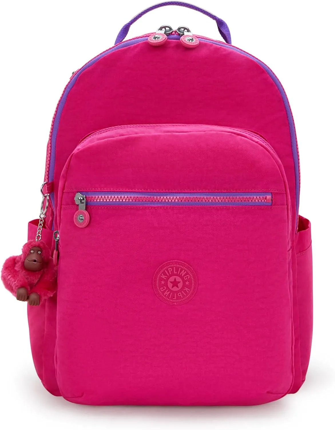 Kipling Women's Seoul 15" Laptop Backpack, Durable, Roomy with Padded Shoulder Straps, Built-In Protective Sleeve