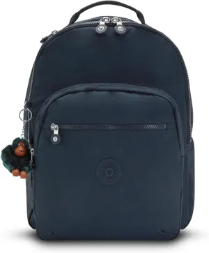 Kipling Women's Seoul 15" Laptop Backpack, Durable, Roomy with Padded Shoulder Straps, Built-In Protective Sleeve