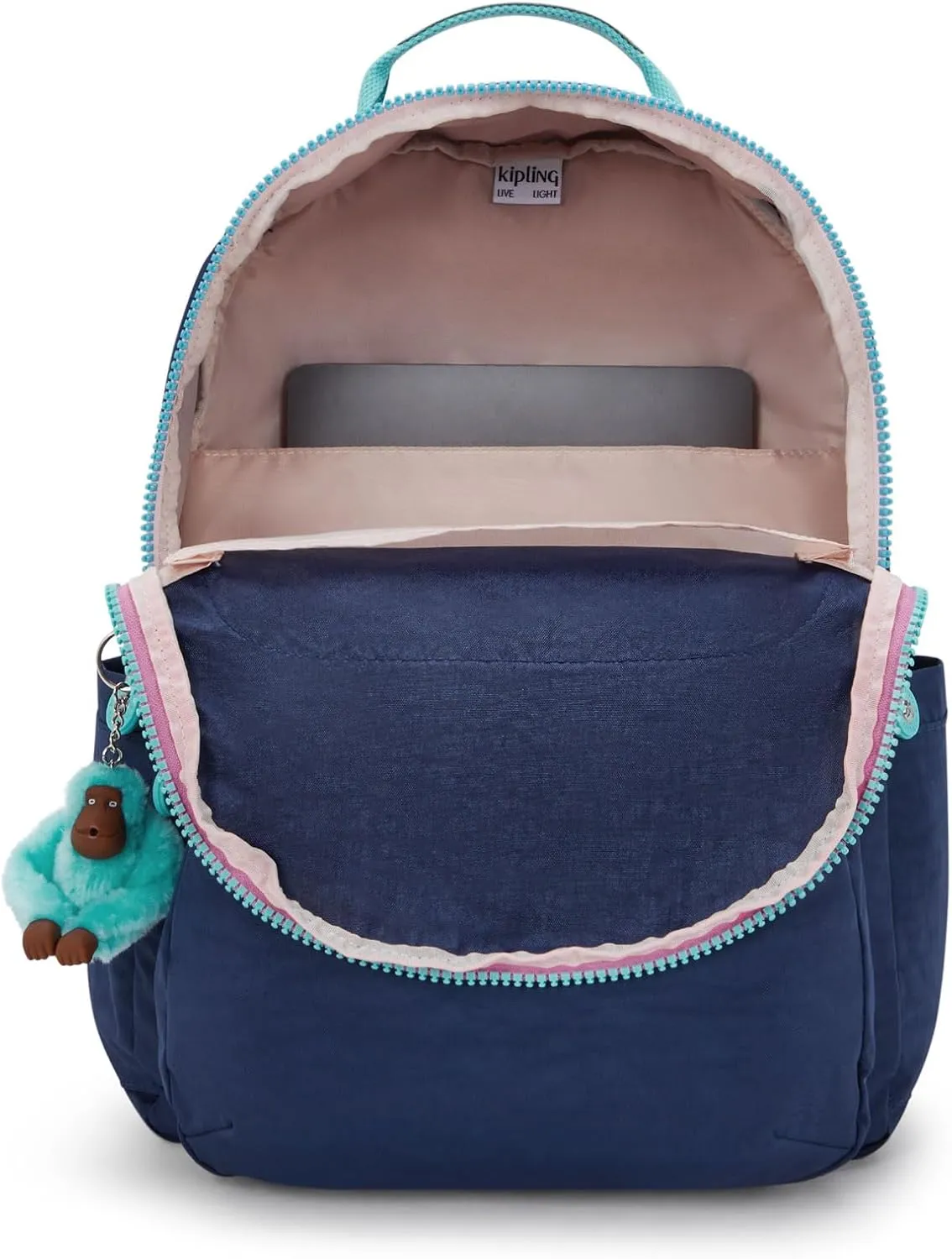 Kipling Women's Seoul Bts 15" Laptop Backpack, Durable, Roomy with Padded Shoulder Straps, Built-In Protective Sleeve