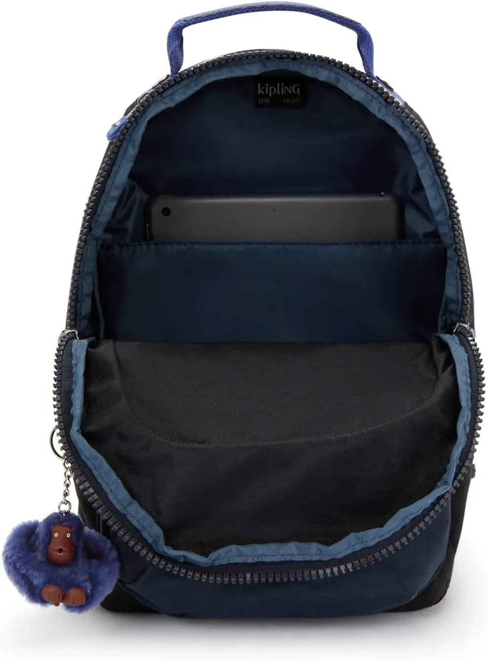 Kipling Women's Seoul Small Bts Tablet Backpack, Durable, Padded Shoulder Straps with Tablet Sleeve