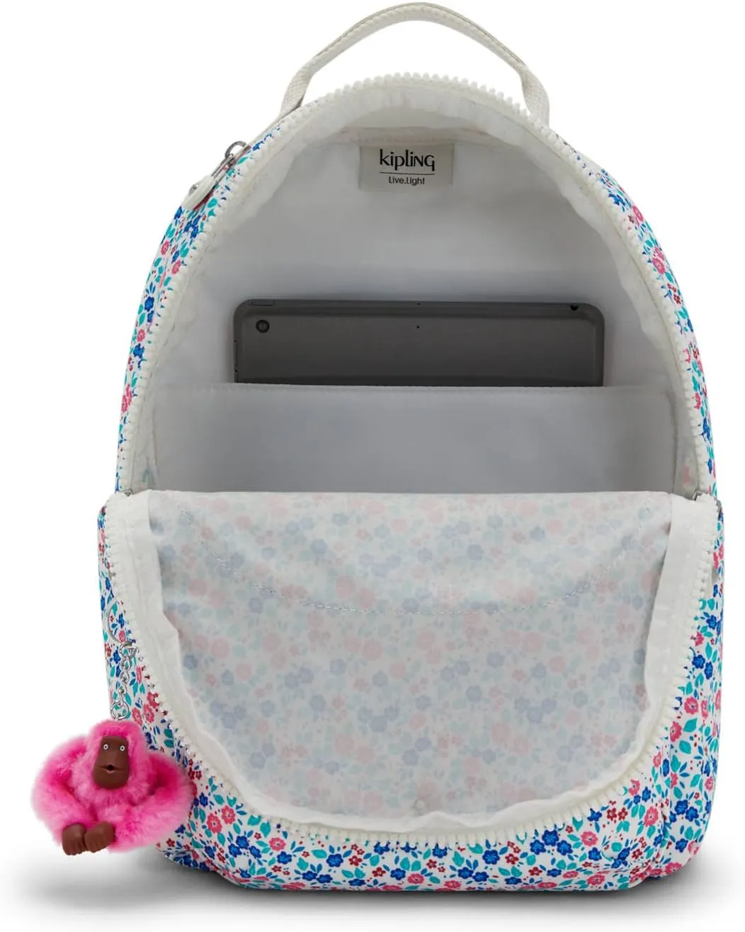 Kipling Women's Seoul Small Tablet Backpack, Durable, Padded Shoulder Straps with Tablet Sleeve, Bag