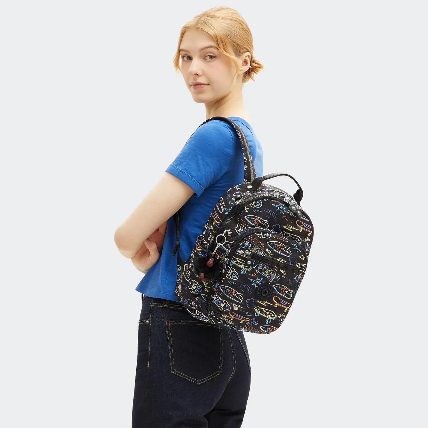Kipling Women's Seoul Small Tablet Backpack, Durable, Padded Shoulder Straps with Tablet Sleeve, School Bag