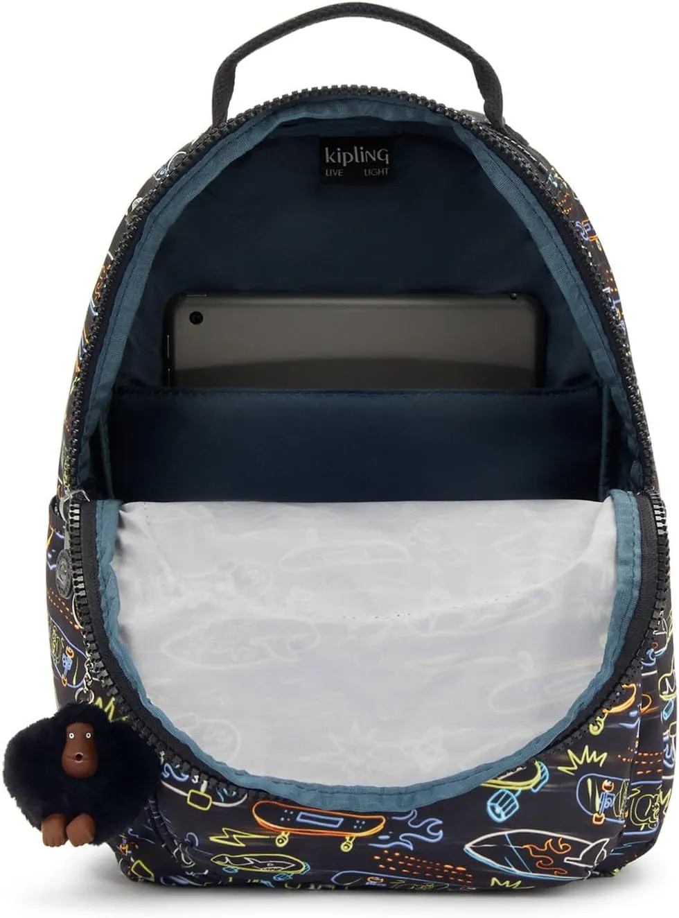 Kipling Women's Seoul Small Tablet Backpack, Durable, Padded Shoulder Straps with Tablet Sleeve, School Bag