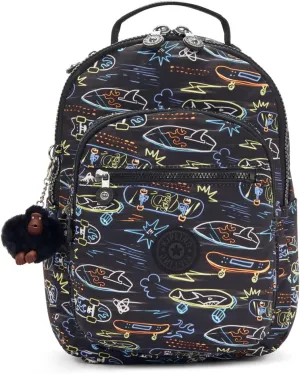 Kipling Women's Seoul Small Tablet Backpack, Durable, Padded Shoulder Straps with Tablet Sleeve, School Bag