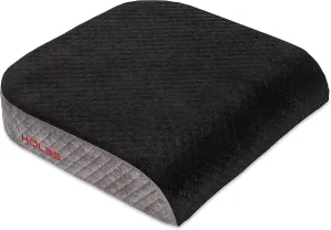 Kölbs Extra Large Seat Cushion, Stylish Plush Velvet Cover, X-Large Memory Foam for Office Chair, Floor Pillow, Cushion Back Pain Coccyx Pain Relief, Carry Handle (Extra Large)