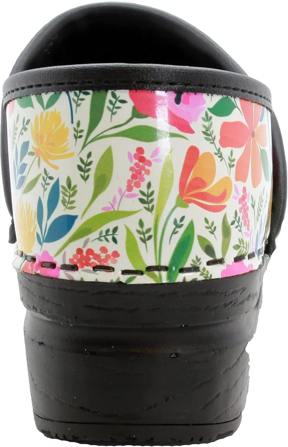 KLÄGN Women's Professional Printed Leather Clogs