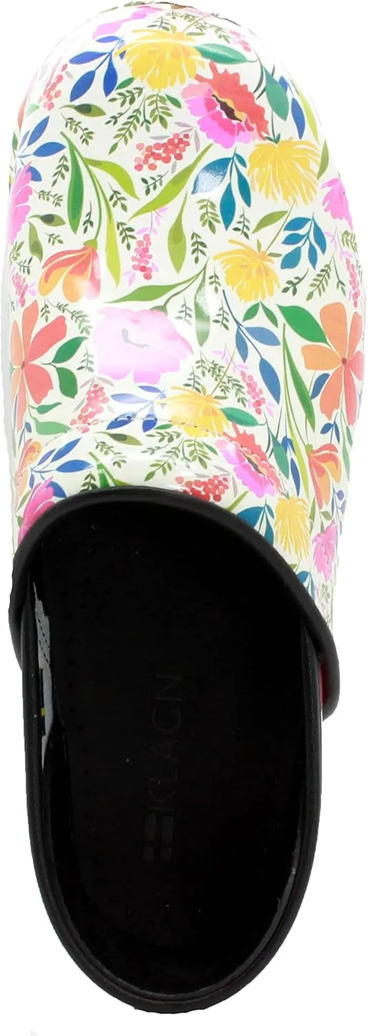 KLÄGN Women's Professional Printed Leather Clogs