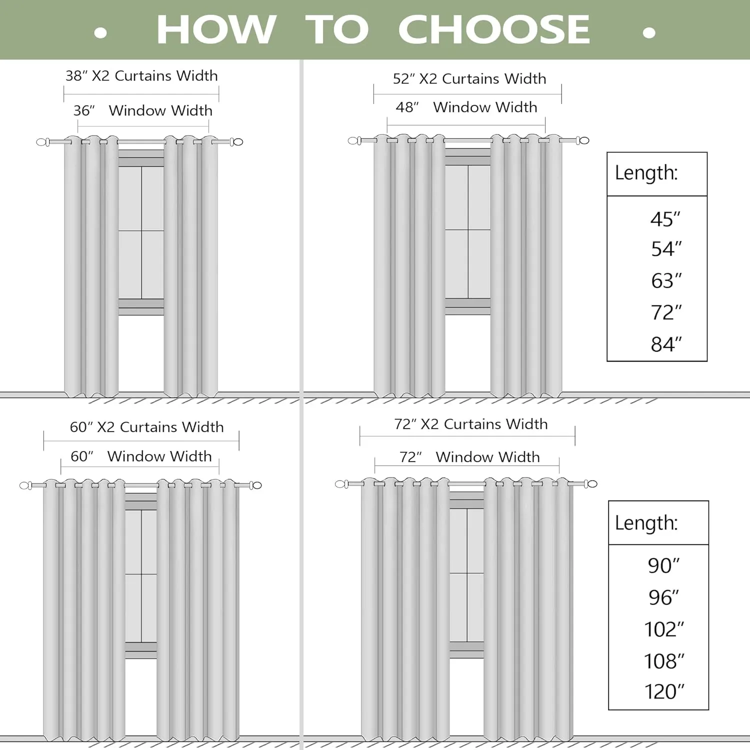 KOUFALL 60 Inch Wide Room Divider Curtains 2 Panel Set Split Privacy Sound Proof Boho Room Curtains for Sliding Glass Patio Doors,Cream Beige White,Total Width 120 x 84 Inch Long
