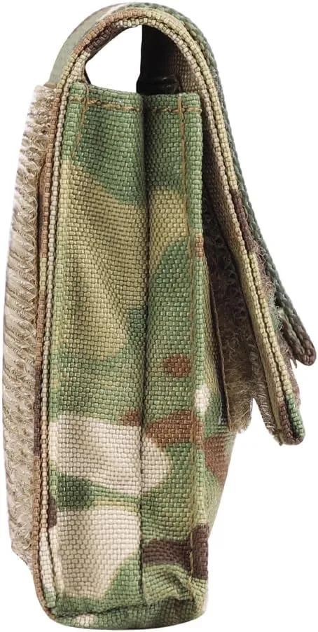 KRYDEX Tactical Helmet Counterweight Pouch with Elastic Holder for OPS Fast BJ PJ MH Type Helmets