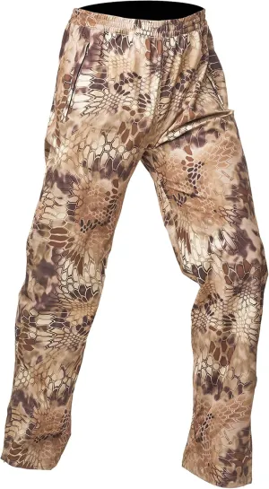 Kryptek Men’s Jupiter Waterproof, Breathable, Packable Camo Pant