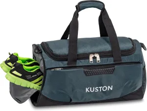 Kuston Sports Gym Bag with Shoes Compartment Travel Duffel Bag for Men and Women