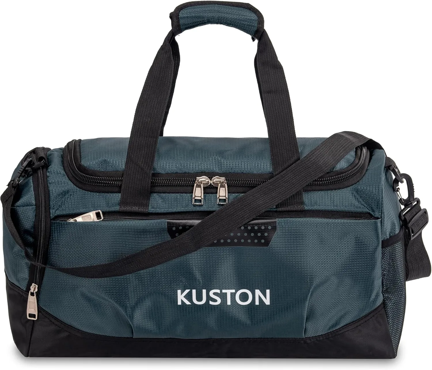 Kuston Sports Gym Bag with Shoes Compartment Travel Duffel Bag for Men and Women