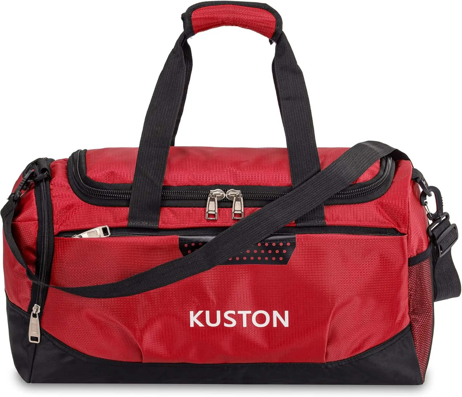 Kuston Sports Gym Bag with Shoes Compartment Travel Duffel Bag for Men and Women